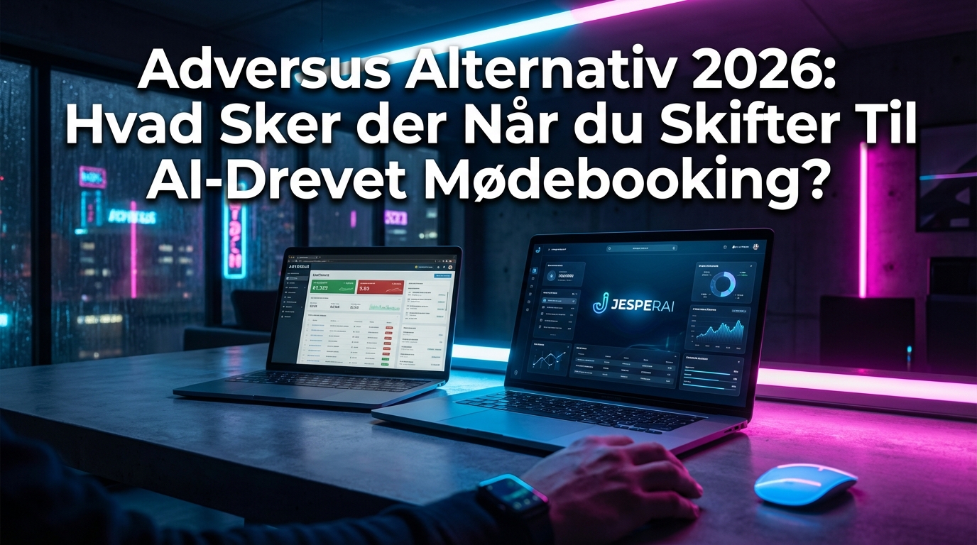Adversus alternativ 2026: skift til AI-drevet mødebooking