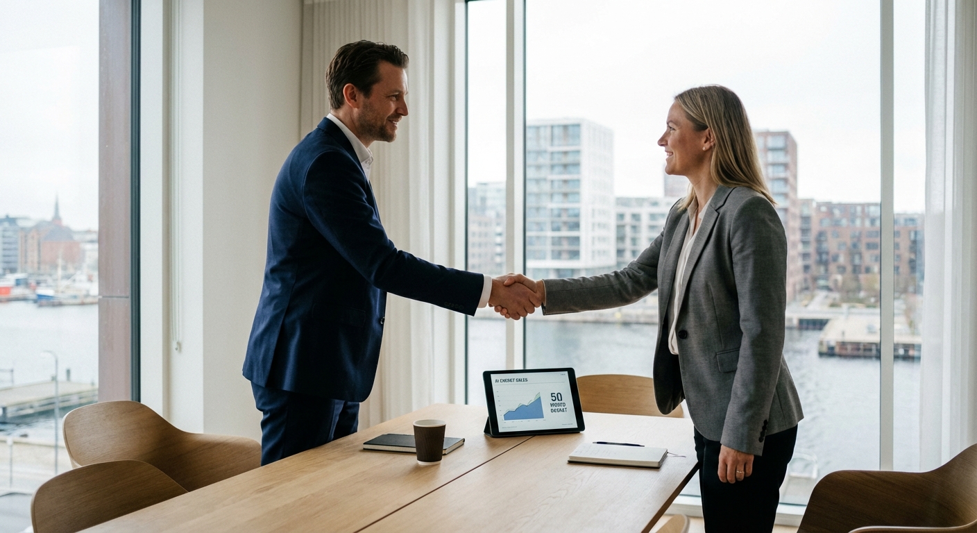 AI for Energi & Solceller: Sådan booker du 50 husejer-møder om ugen