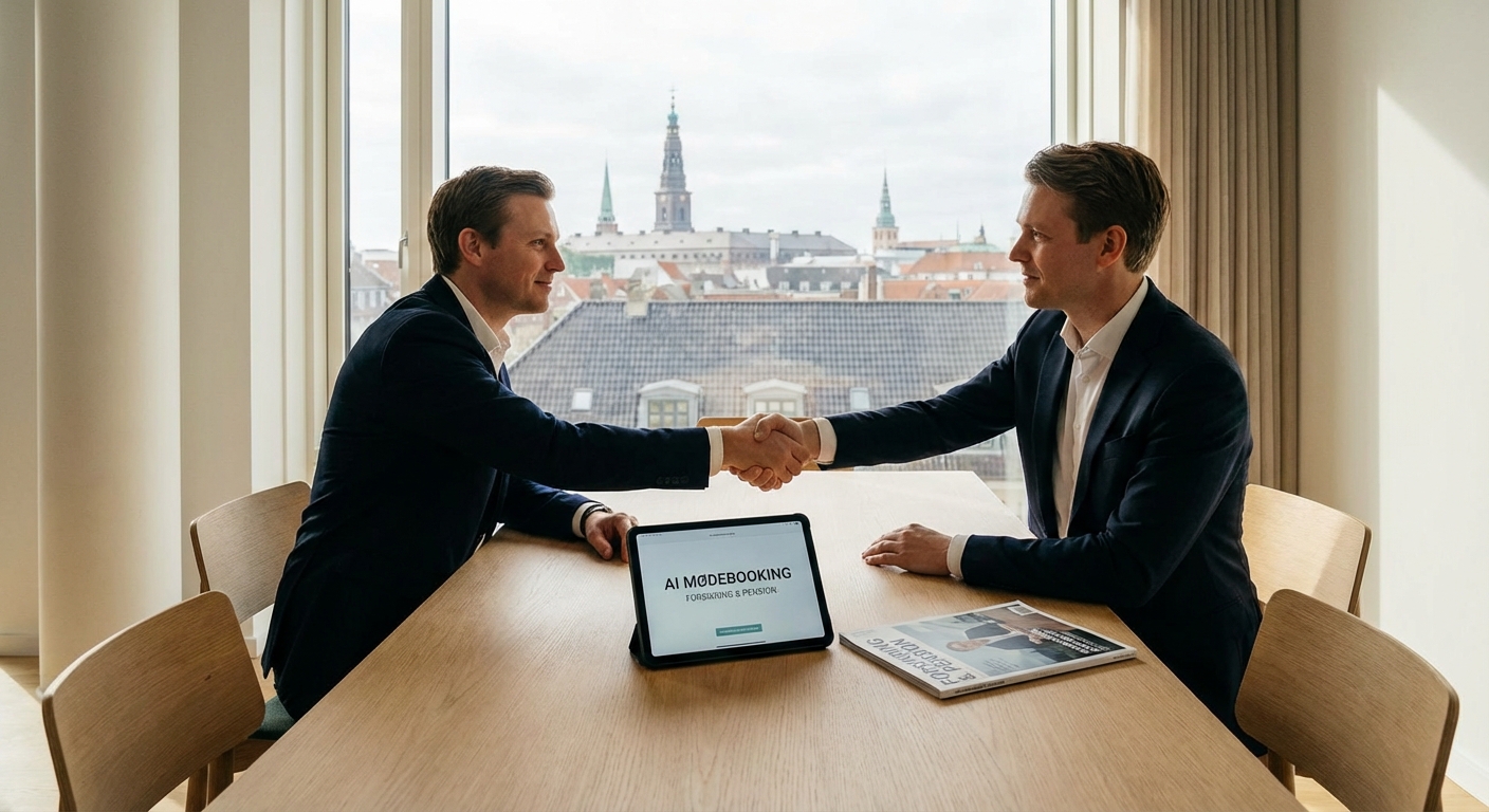 AI Mødebooking for Forsikringsmæglere: Stop med at spilde tid på