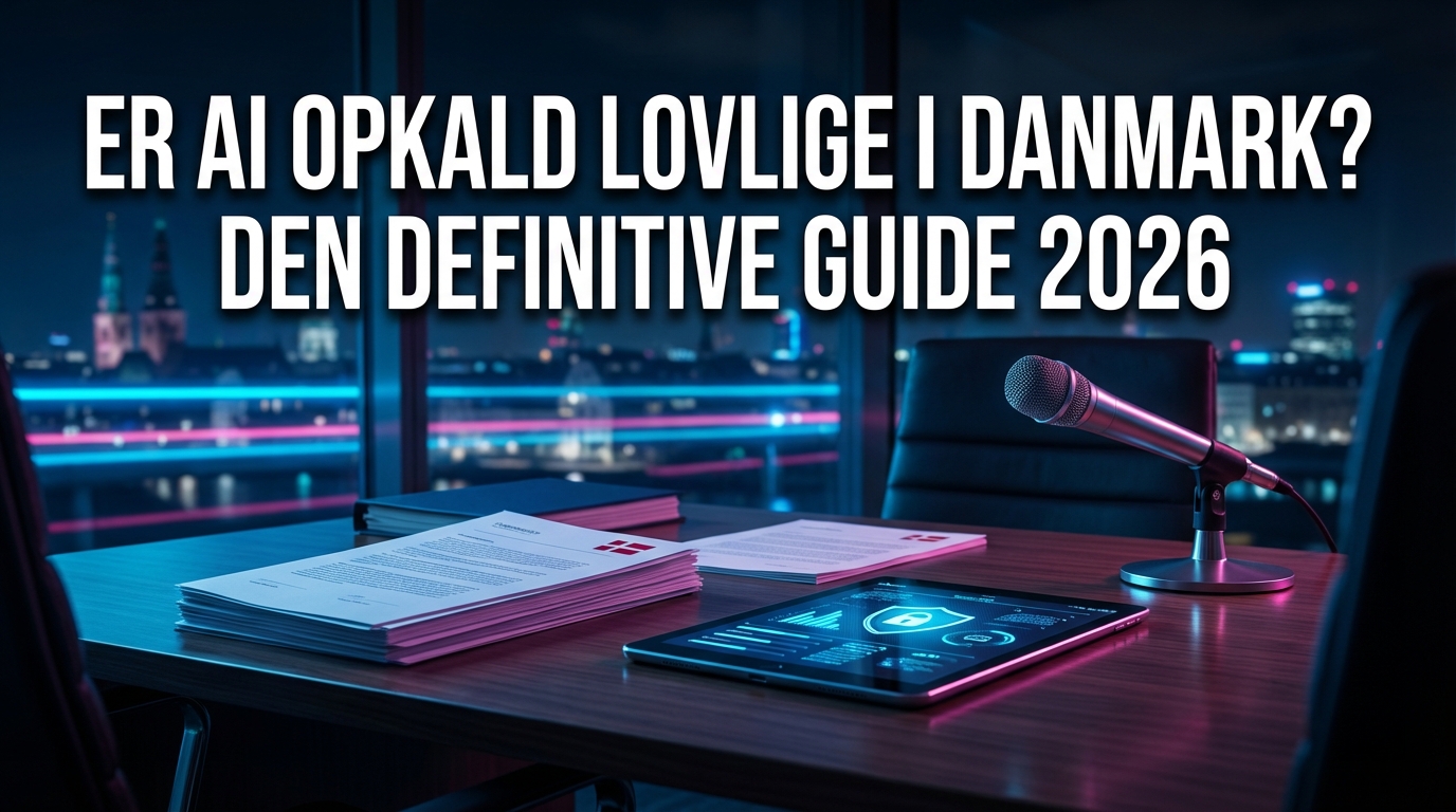 Er AI Opkald Lovlige i Danmark? Den Definitive Guide 2026