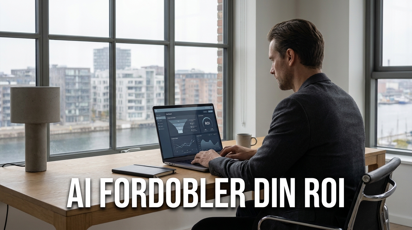 AI Sælger ROI Beregner 2026: Den Præcise Formel + Gratis Skabelon