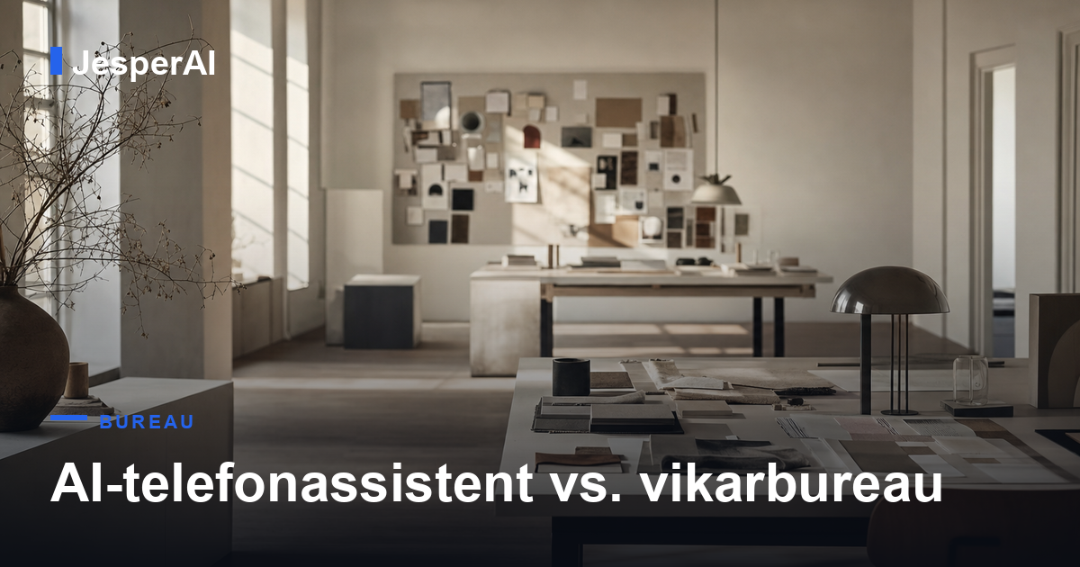 AI-telefonassistent vs. vikarbureau: hvad er bedst?