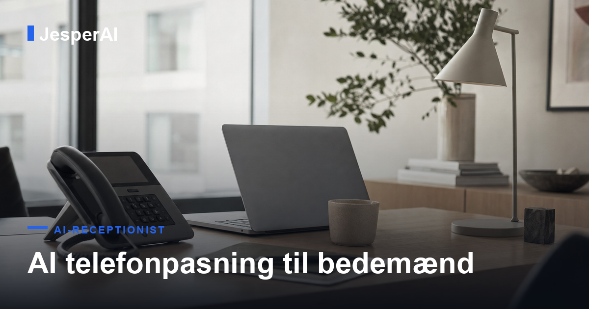 AI telefonpasning til bedemænd: altid tilgængelig
