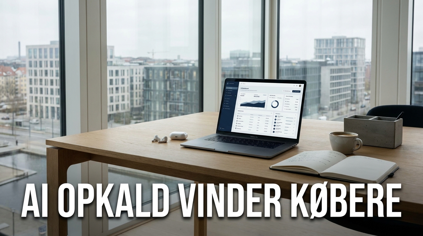 Hvad Synes Danske B2B-Købere om AI-Opkald? Undersøgelse Blandt 312 Beslutningstagere (2026)