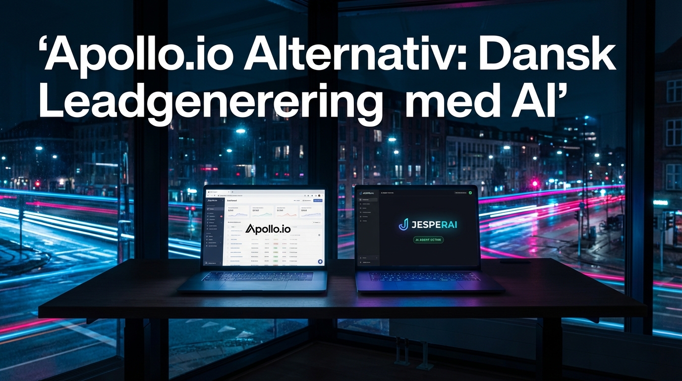 Apollo.io Alternativ: Dansk Leadgenerering med AI i 2026