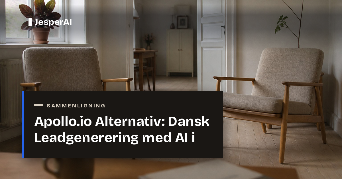 Apollo.io Alternativ: Dansk Leadgenerering med AI i 2026