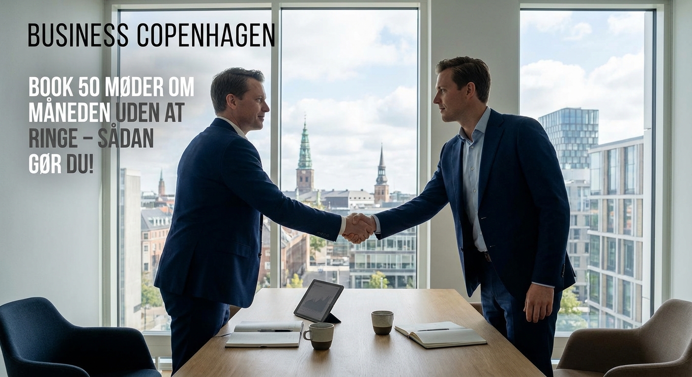 Book 50 møder om måneden uden opkald | JesperAI