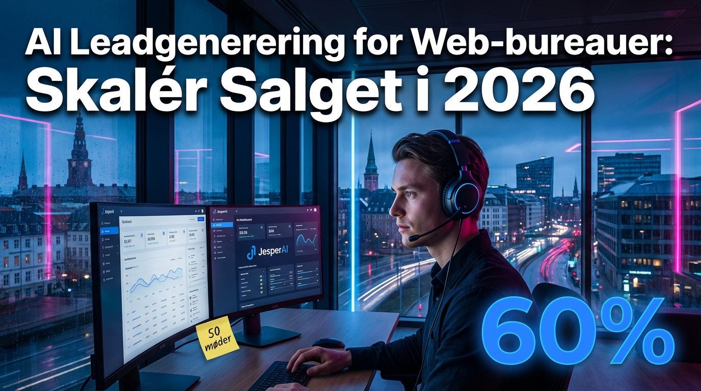 AI Leadgenerering for Web-bureauer: Skalér Salget i 2026
