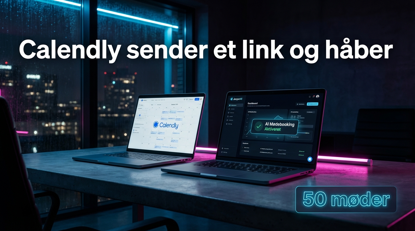 Calendly Alternativ: AI Mødebooking der Ringer For Dig i 2026
