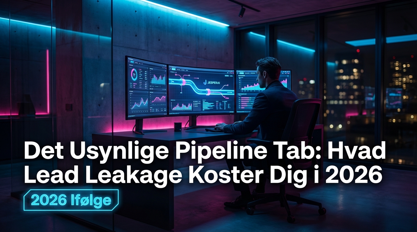 Det Usynlige Pipeline Tab: Hvad Lead Leakage Koster Dig i 2026