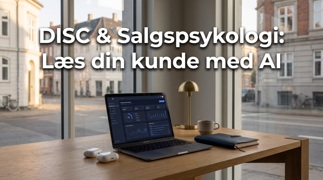 Få styr på D.I.S.C: AI der forstår dine kunder | JesperAI