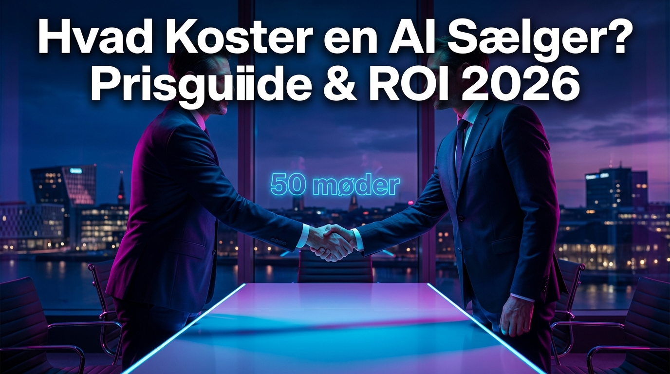 Hvad Koster en AI Sælger? Prisguide & ROI 2026