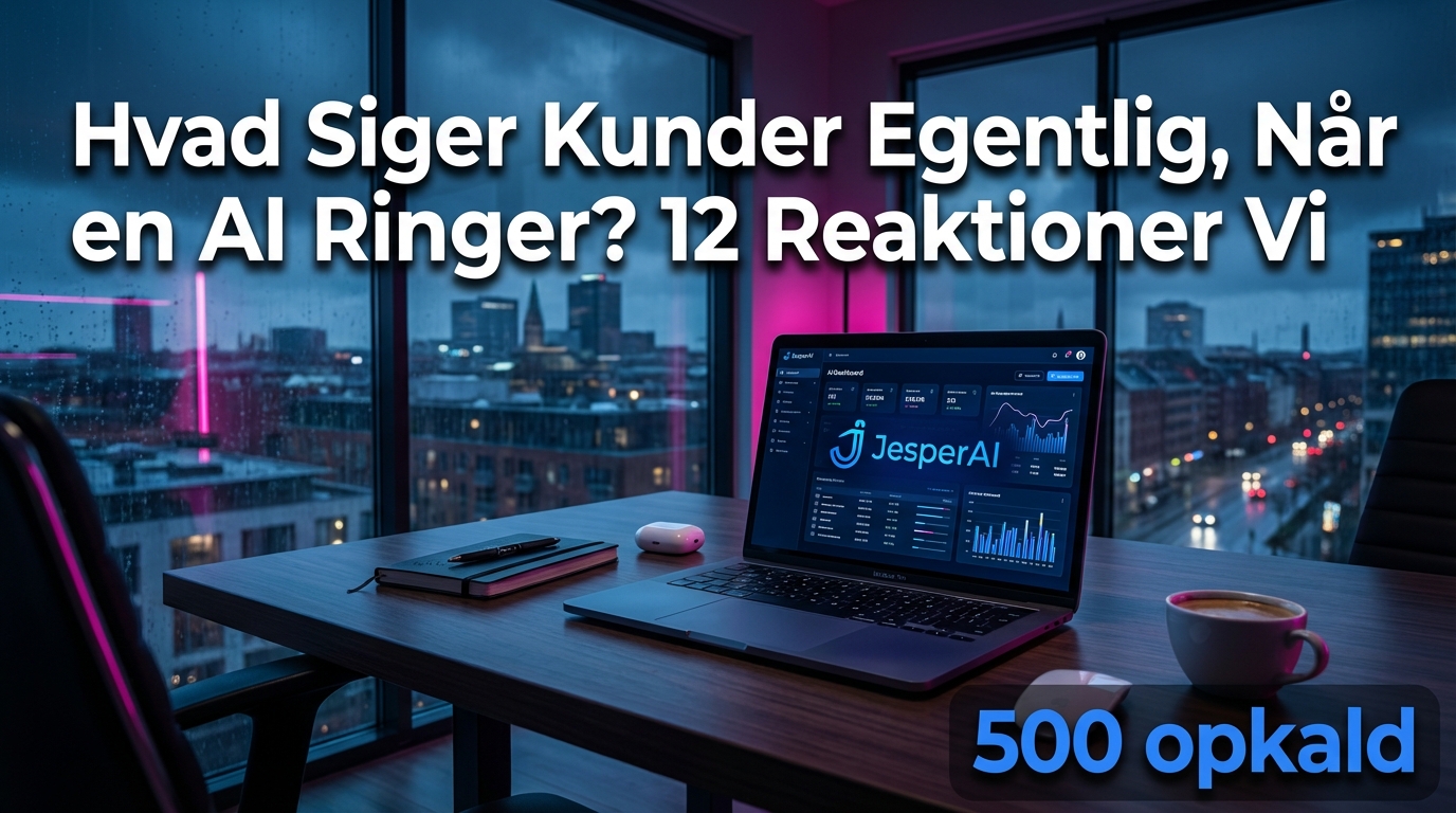Hvad Siger Kunder Egentlig, Når en AI Ringer? 12 Reaktioner Vi