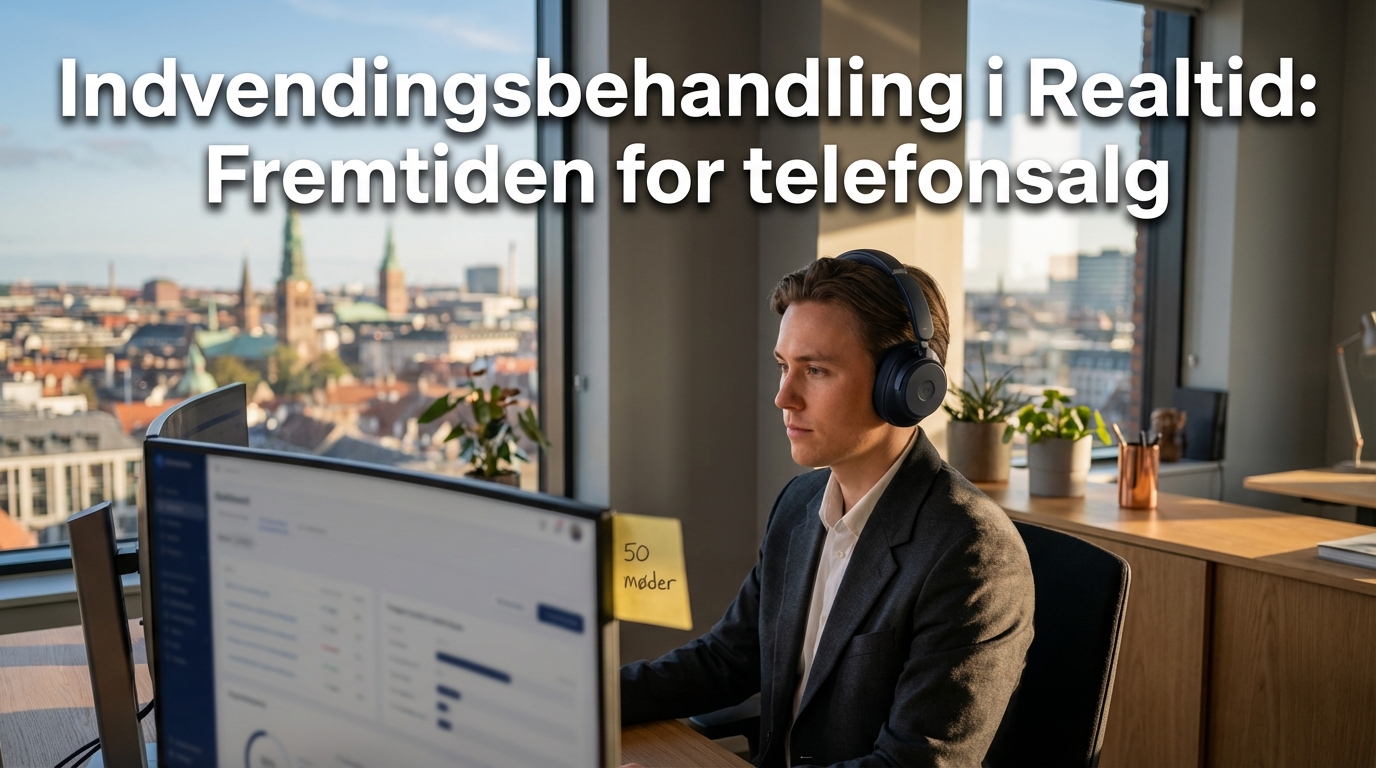 Indvendinger i Realtid: Overvind kundens modstand | JesperAI