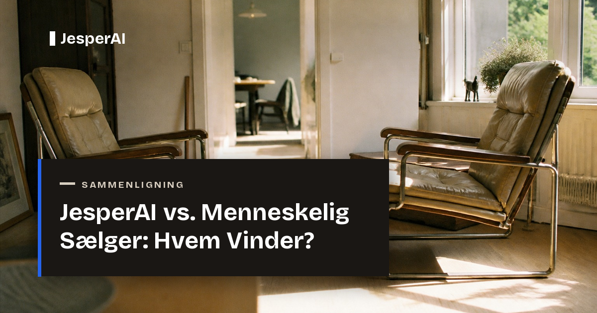JesperAI vs. Menneskelig Sælger: Hvem Vinder? | JesperAI
