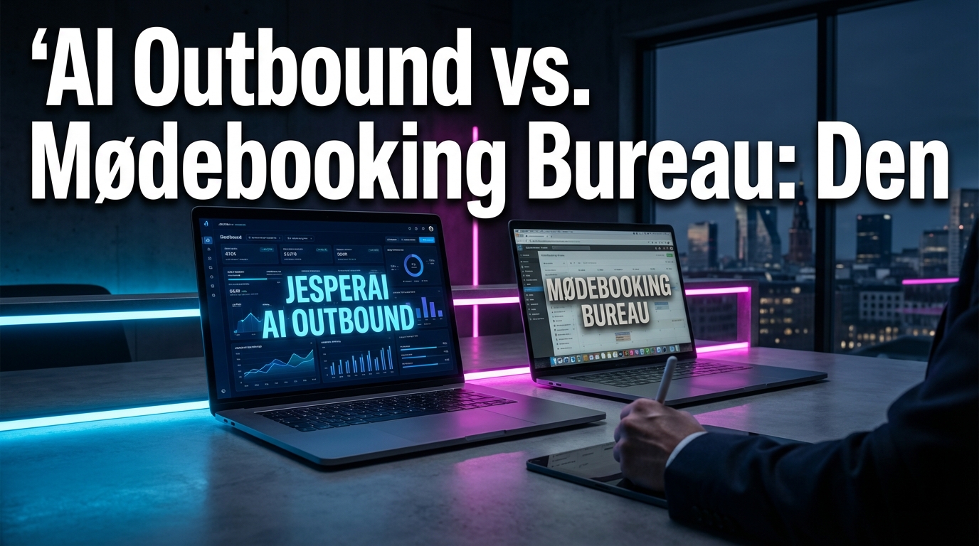 AI Outbound vs. Mødebooking Bureau: Den Komplette Prissammenligning