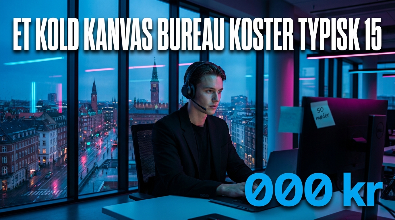 Kold Kanvas Bureau Priser 2026: Hvad Koster det Reelt? (Og Hvad