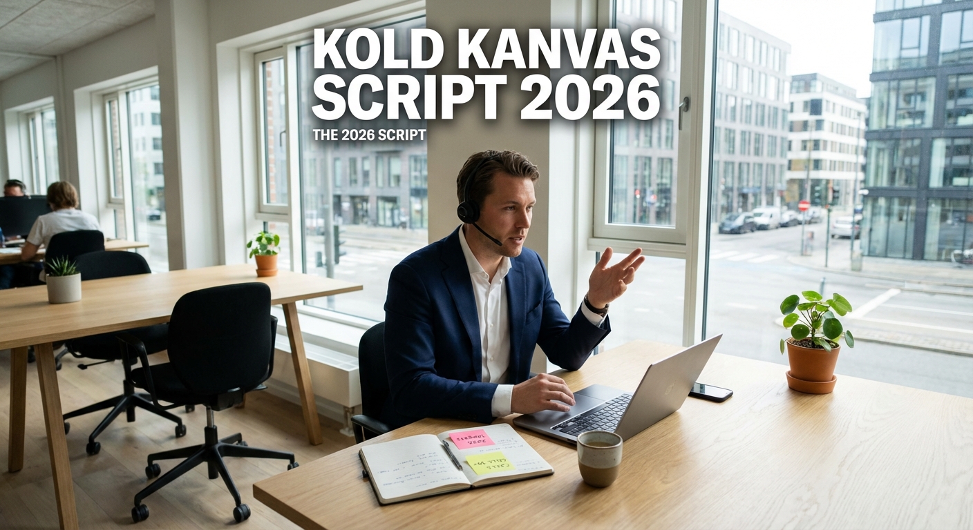 Kold Kanvas Script 2026: Opgrader dit salg nu | JesperAI