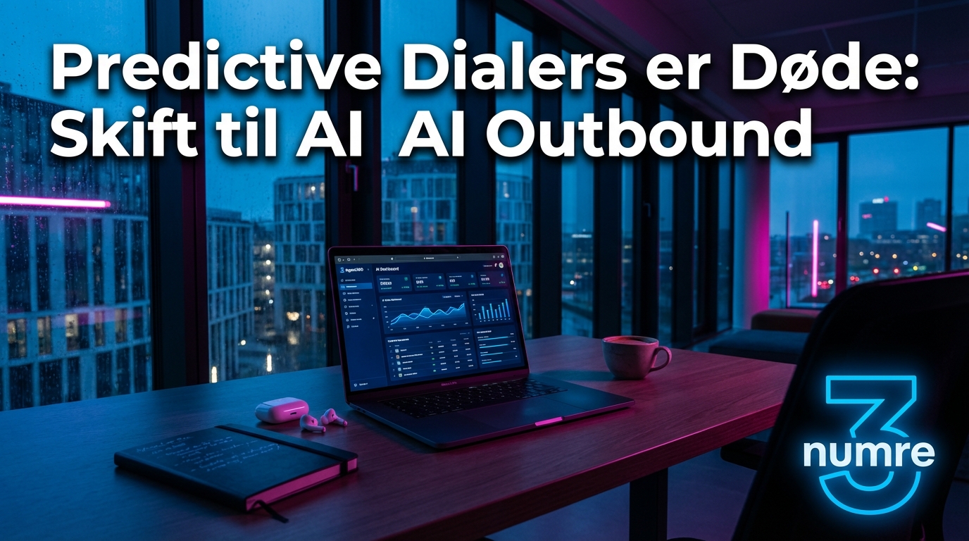 Predictive Dialers er Døde: Skift til AI Outbound