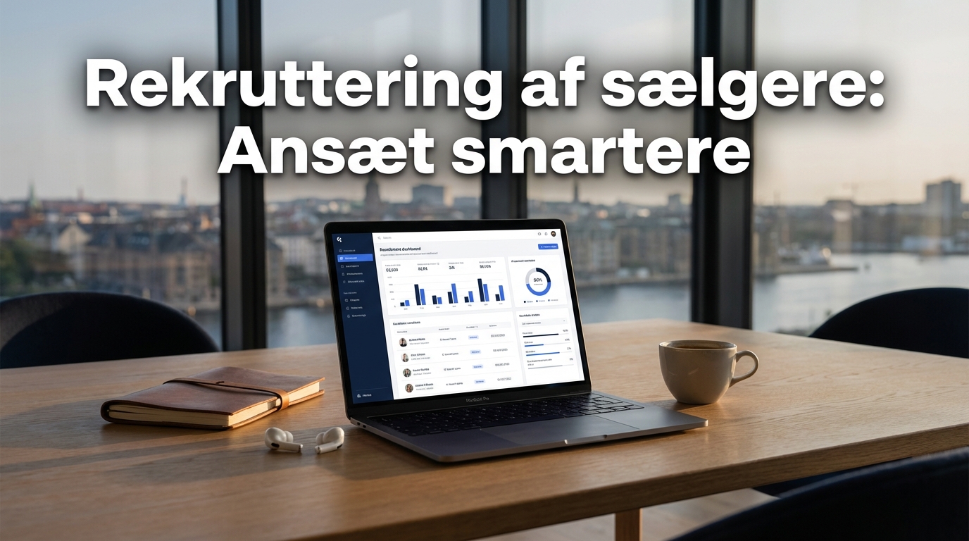 Rekruttering af Sælgere: Undgå Fejl med Data | JesperAI