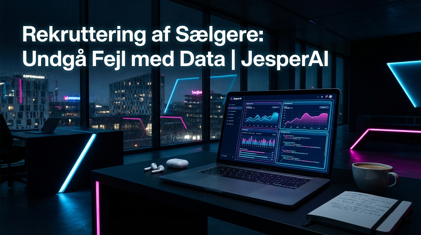 Rekruttering af Sælgere: Undgå Fejl med Data | JesperAI