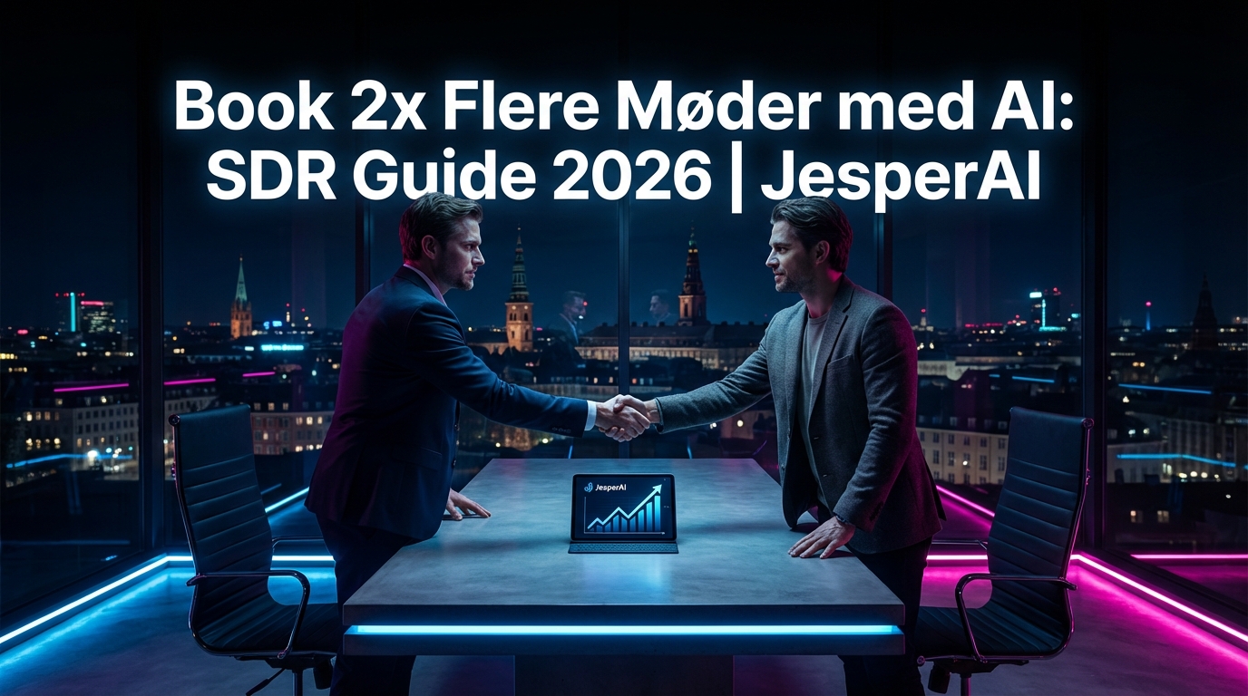 Book 2x Flere Møder med AI: SDR Guide 2026 | JesperAI