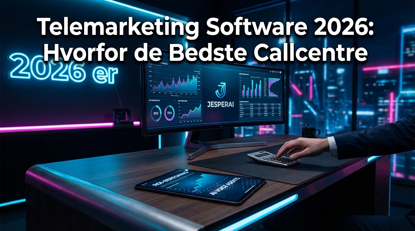 Telemarketing Software 2026: Hvorfor de Bedste Callcentre